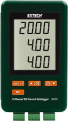 Extech - 1 Phase, 0.01 to 20mA Amp Capability, LCD Display Power Meter - ±0.5% + 0.02mA Current Accuracy, - Benchmark Tooling