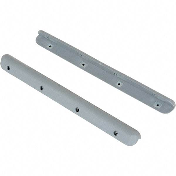 Vestil - 1-1/8" Long, Rubber Surface Guard - Gray - Benchmark Tooling