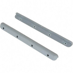 Vestil - 1-1/8" Long, Rubber Surface Guard - Gray - Benchmark Tooling