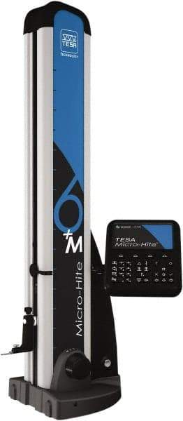 TESA Brown & Sharpe - 14" Electronic Height Gage - 0.001, 0.0001, 0.00001" Resolution, Accurate to 0.00007", Hybrid Touch Screen and Touch Pad Display, USB, RS-232 Data Output - Benchmark Tooling