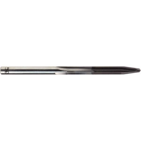 Die Drill Bit: 3/8″ Dia, 118 °, Solid Carbide Diamond Finish, 2.183″ Flute Length, 4″ OAL