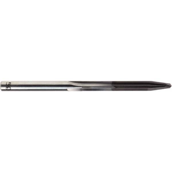 OSG - 7/16", 118° Point, Solid Carbide Straight Flute Drill Bit - Benchmark Tooling