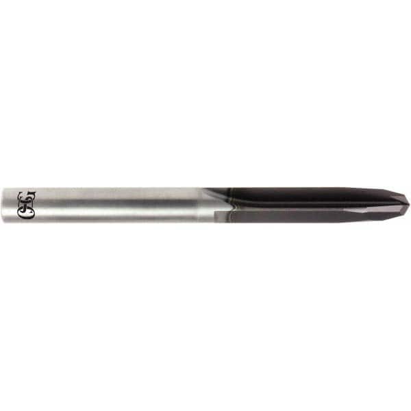 OSG - 3/8", 120° Point, Solid Carbide Straight Flute Drill Bit - Benchmark Tooling