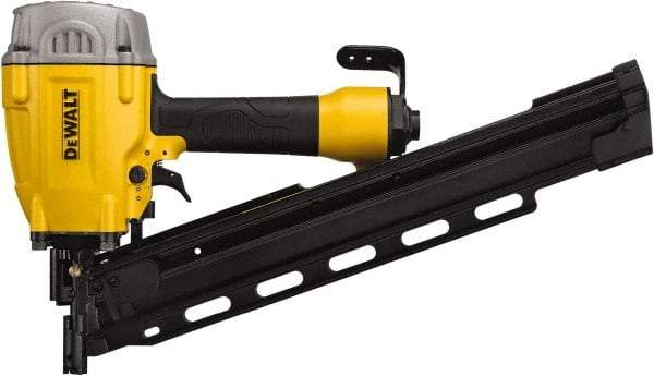 DeWALT - 2 to 3-1/4" Nail Length, 0.113 to 0.148" Nail Diam, Framing Air Nailer - 70 to 120 psi - Benchmark Tooling