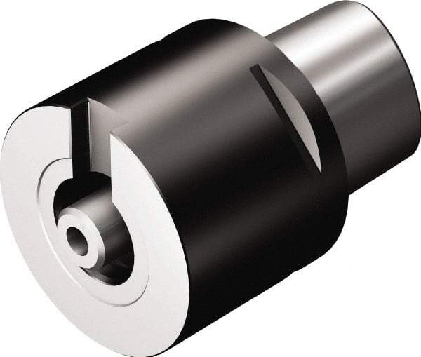 Sandvik Coromant - 66mm Max Drill Depth, 3xD, 21mm Diam, Indexable Insert Drill - 2 Inserts, C5 Modular Connection Shank - Benchmark Tooling