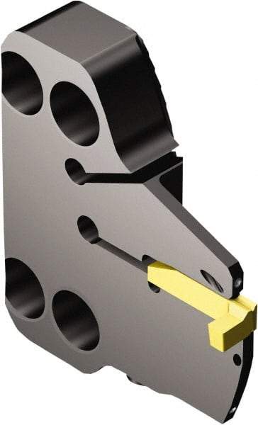 Sandvik Coromant - SL70-R/LG..C Insert, 22.9mm Head Length, Modular Grooving Cutting Unit Head - Right Hand Cut, System Size 70, Through Coolant, Series CoroCut 1-2 - Benchmark Tooling