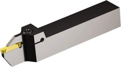 Sandvik Coromant - NF123, Neutral, 25mm Max Depth of Cut, Indexable Grooving Tool Holder - N123J2-0500-0004-TF Insert Compatibility, 25mm Shank Height, 25mm Shank Width, 150mm OAL - Benchmark Tooling