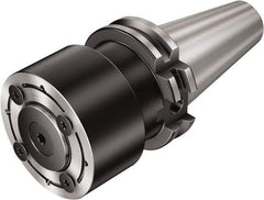 Sandvik Coromant - 40;X32;40;X32 System Size, Modular Tool Holding System Adapter - 70mm Projection, 63mm Body Diam, 5.5433" OAL, Through Coolant - Exact Industrial Supply