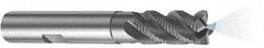 Sandvik Coromant - 12mm, 26mm LOC, 12mm Shank Diam, 83mm OAL, 4 Flute, Solid Carbide Square End Mill - Single End, TiAlN Finish, Spiral Flute, 40° Helix, Right Hand Cut, Right Hand Flute, Series CoroMill Plura - Benchmark Tooling