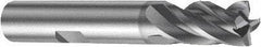 Sandvik Coromant - 20mm, 4 Flute, Single End, Solid Carbide, Corner Chamfer End Mill - 92mm OAL, Right Hand Flute, 26.5mm LOC, Right Hand Cut - Benchmark Tooling