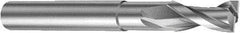 Sandvik Coromant - 2mm, 2 Flute, Solid Carbide, 0.15mm Corner Chamfer End Mill - 50mm OAL, 25° Helix, Right Hand Flute, 3mm LOC, Right Hand Cut - Benchmark Tooling