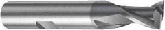 Sandvik Coromant - 12mm, 2 Flute, Single End, Solid Carbide, Corner Chamfer End Mill - 73mm OAL, Right Hand Flute, 12.5mm LOC, Right Hand Cut - Benchmark Tooling