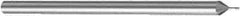 Sandvik Coromant - 0.5mm, 0.5mm LOC, 3mm Shank Diam, 60mm OAL, 2 Flute, Solid Carbide Square End Mill - Single End, TiAlN Finish, Spiral Flute, 30° Helix, Right Hand Cut, Right Hand Flute, Series CoroMill Plura - Benchmark Tooling