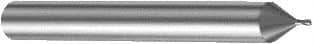 Sandvik Coromant - 0.4mm, 0.4mm LOC, 6mm Shank Diam, 54mm OAL, 2 Flute, Solid Carbide Square End Mill - TiAlN Finish, 30° Helix, Centercutting, Right Hand Cut, Right Hand Flute, Series CoroMill Plura - Benchmark Tooling