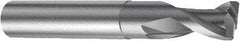 Sandvik Coromant - 3mm, 2 Flute, Solid Carbide, 0.5mm Corner Chamfer End Mill - 57mm OAL, 30° Helix, Right Hand Flute, 3mm LOC, Right Hand Cut - Benchmark Tooling