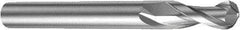 Sandvik Coromant - 8mm Diam, 16mm LOC, Solid Carbide Ball End Mill - Uncoated, 100mm OAL, 8mm Shank Diam, Ball Flute - Benchmark Tooling