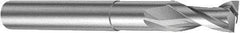 Sandvik Coromant - 3mm, 4mm LOC, 3mm Shank Diam, 38mm OAL, 2 Flute, Solid Carbide Square End Mill - Single End, Uncoated, Spiral Flute, 25° Helix, Right Hand Cut, Right Hand Flute, Series CoroMill Plura - Benchmark Tooling
