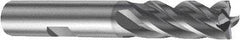 Sandvik Coromant - 5.5mm, 4 Flute, Solid Carbide, Corner Radius End Mill - 57mm OAL, 35° Helix, Right Hand Flute, 13.5mm LOC, Right Hand Cut - Benchmark Tooling