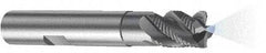 Sandvik Coromant - 16mm, 16mm LOC, 16mm Shank Diam, 82mm OAL, 4 Flute, Solid Carbide Square End Mill - Single End, TiAlN Finish, Spiral Flute, 40° Helix, Right Hand Cut, Right Hand Flute, Series CoroMill Plura - Benchmark Tooling