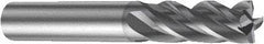 Sandvik Coromant - 5mm, 4 Flute, Solid Carbide, Corner Radius End Mill - 57mm OAL, 35° Helix, Right Hand Flute, 13.5mm LOC, Right Hand Cut - Benchmark Tooling