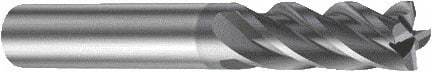 Sandvik Coromant - 63/64", 4 Flute, Single End, Solid Carbide, Corner Chamfer End Mill - 121mm OAL, Right Hand Flute, 45mm LOC, Right Hand Cut - Benchmark Tooling