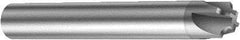 Sandvik Coromant - 1.5mm Radius, 4mm Mill Diam, 4 Flute Solid Carbide Corner Rounding End Mill - Single End, TiAlN Finish, 8mm Shank Diam - Benchmark Tooling