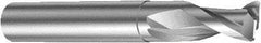 Sandvik Coromant - 8mm, 2 Flute, Solid Carbide, 1mm Corner Chamfer End Mill - 63mm OAL, 30° Helix, Right Hand Flute, 12mm LOC, Right Hand Cut - Benchmark Tooling