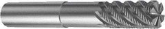 Sandvik Coromant - 16mm, 32mm LOC, 16mm Shank Diam, 92mm OAL, 6 Flute, Solid Carbide Square End Mill - Single End, TiAlN Finish, Spiral Flute, 45° Helix, Centercutting, Right Hand Cut, Right Hand Flute, Series CoroMill Plura - Benchmark Tooling