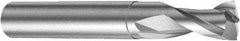 Sandvik Coromant - 3mm, 2 Flute, Solid Carbide, 0.15mm Corner Chamfer End Mill - 38mm OAL, 25° Helix, Right Hand Flute, 4.5mm LOC, Right Hand Cut - Benchmark Tooling