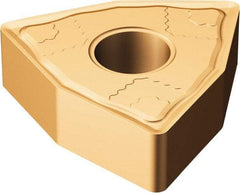 Sandvik Coromant - WNMG433 SMC Grade 1115 Carbide Turning Insert - TiAlN/AlCr2O3 Finish, 80° Trigon, 1/2" Inscr Circle, 3/16" Thick, 3/64" Corner Radius - Benchmark Tooling