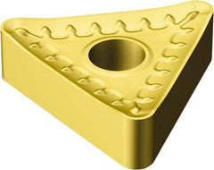 Sandvik Coromant - TNMM433 QR Grade 235 Carbide Turning Insert - 60° Triangle, 1/2" Inscr Circle, 3/16" Thick, 3/64" Corner Radius - Benchmark Tooling
