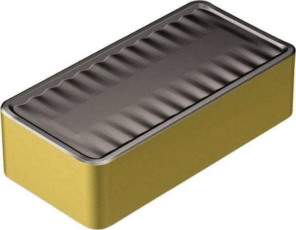 Sandvik Coromant - LNMX501432 XH Grade 4325 Carbide Turning Insert - TiCN/Al2O3/TiN Finish, 90° Rectangle, 14.2mm Thick, 1/8" Corner Radius - Benchmark Tooling