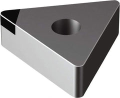 Sandvik Coromant - TNMA332 Grade CB20 CBN Turning Insert - Uncoated, 60° Triangle, 3/8" Inscr Circle, 3/16" Thick, 1/32" Corner Radius - Benchmark Tooling