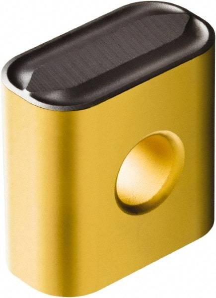 Sandvik Coromant - LNUX1919 PM Grade 4215 Carbide Turning Insert - TiCN/AI2O3/TiN Finish, 90° Rectangle, 3/4" Thick, 4mm Corner Radius - Benchmark Tooling