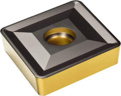 Sandvik Coromant - CCMT3809 XH Grade 4325 Carbide Turning Insert - TiCN/AI2O3/TiN Finish, 80° Diamond, 1-1/2" Inscr Circle, 3/8" Thick, 1/8" Corner Radius - Benchmark Tooling