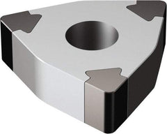 Sandvik Coromant - WNGA432 Grade 7025 CBN Turning Insert - Uncoated, 80° Trigon, 1/2" Inscr Circle, 3/16" Thick, 1/32" Corner Radius - Benchmark Tooling