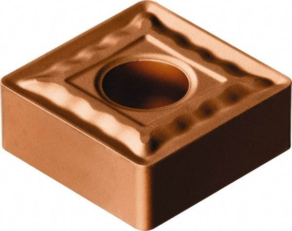 Sandvik Coromant - SNMG643 QM Grade 1115 Carbide Turning Insert - TiAlN/AlCr2O3 Finish, 90° Square, 3/4" Inscr Circle, 1/4" Thick, 3/64" Corner Radius - Benchmark Tooling