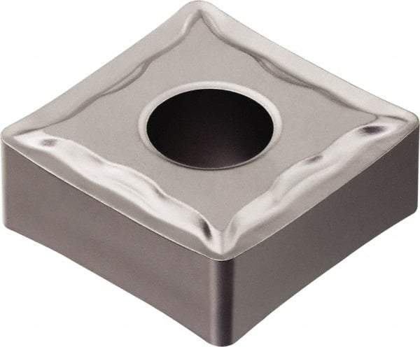 Sandvik Coromant - SNMG323 MF Grade 5015 Cermet Turning Insert - Uncoated, 90° Square, 3/8" Inscr Circle, 1/8" Thick, 3/64" Corner Radius - Benchmark Tooling