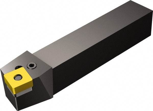 Sandvik Coromant - PSBNR/L, Right Hand Cut, 15° Lead Angle, 25mm Shank Height x 25mm Shank Width, Negative Rake Indexable Turning Toolholder - 150mm OAL, SNMG 12 04 08, SNMG 432 Insert Compatibility, Series T-Max P - Benchmark Tooling