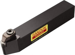Sandvik Coromant - CRDNN, Neutral Cut, 32mm Shank Height x 32mm Shank Width, Negative Rake Indexable Turning Toolholder - 170mm OAL, RNGN 15 07 00, RNG 55 Insert Compatibility, Series T-Max - Benchmark Tooling