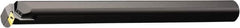 Sandvik Coromant - 33mm Min Bore Diam, 300mm OAL, 25mm Shank Diam, A..SVUBR/L..HP-D Indexable Boring Bar - VBMT 221, VBMT 11 03 04 Insert, Screw or Clamp Holding Method - Benchmark Tooling