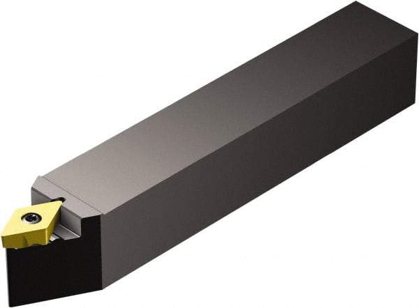 Sandvik Coromant - TR-D13NC, Neutral Cut, 27.50° Lead Angle, 1" Shank Height x 1" Shank Width, Neutral Rake Indexable Turning Toolholder - 6" OAL, TR-DC1308 Insert Compatibility, Series CoroTurn TR - Benchmark Tooling