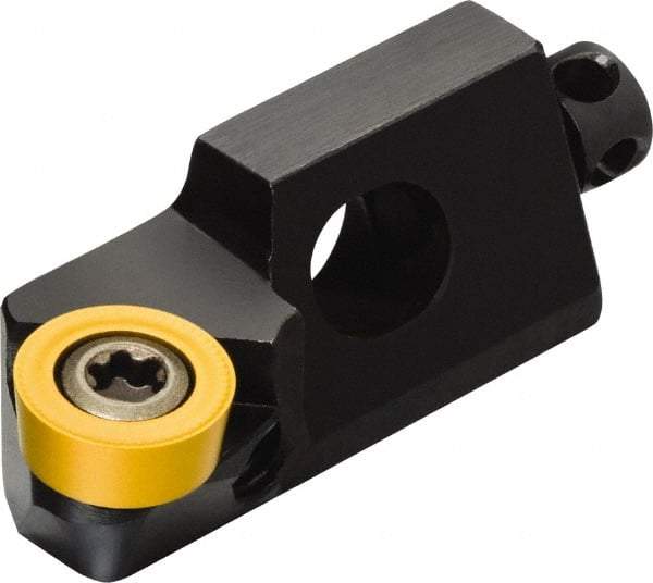 Sandvik Coromant - Series CoroTurn 107 Cardridge for Turning, Left Hand, SRSC Toolholder Compatibility, RCMT 10T3M0 Insert Compatibility, Indexable Turning Cartridge - Screw Holding Method, 50mm OAL x 14mm OAW x 11.3mm OAH - Benchmark Tooling