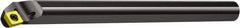 Sandvik Coromant - 32mm Min Bore Diam, 303.05mm OAL, 25mm Shank Diam, A..SSKCR/L Indexable Boring Bar - SCMT 432, SCMT 12 04 08 Insert, Screw or Clamp Holding Method - Benchmark Tooling