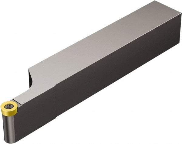 Sandvik Coromant - SRDCR/L, Left Hand Cut, 20mm Shank Height x 20mm Shank Width, Neutral Rake Indexable Turning Toolholder - 125mm OAL, RCMT 08 03 M0 Insert Compatibility, Series CoroTurn 107 - Benchmark Tooling