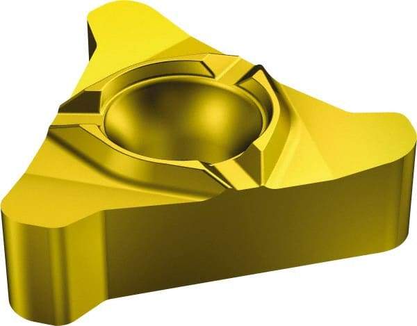 Sandvik Coromant - 26622 F Grade 1020, External ISO Trapezoidal 30° Threading Insert - 40mm Ext Pitch, Left Hand Insert, Carbide - Benchmark Tooling