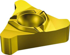 Sandvik Coromant - 26622 F Grade 1020, External ISO Trapezoidal 30° Threading Insert - 40mm Ext Pitch, Left Hand Insert, Carbide - Benchmark Tooling