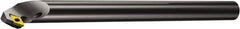 Sandvik Coromant - 22mm Min Bore Diam, 212.1mm OAL, 16mm Shank Diam, E..-SDUPR/L-ERX Indexable Boring Bar - DPMT 2(1.5)1, DPMT 07 02 04 Insert, Screw or Clamp Holding Method - Benchmark Tooling