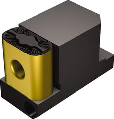 Sandvik Coromant - Left Hand, R/L177.32-3219-19 Toolholder Compatibility, LNMX 19 19 40 Insert Compatibility, Indexable Turning Cartridge - Lever Holding Method, 42.2mm OAL x 32mm OAW x 18.6mm OAH - Benchmark Tooling