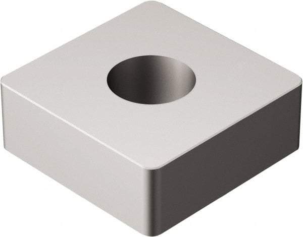 Sandvik Coromant - SNGA433 Grade 6190 Ceramic Turning Insert - Uncoated, 90° Square, 1/2" Inscr Circle, 3/16" Thick, 3/64" Corner Radius - Benchmark Tooling